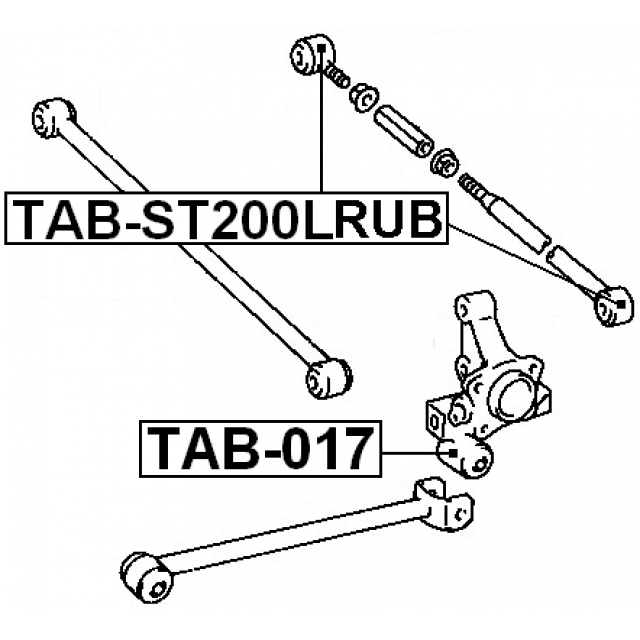 FEBEST TAB-ST200LRUB