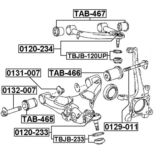 FEBEST TBJB-233