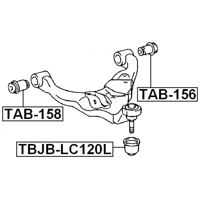 FEBEST TBJB-LC120L