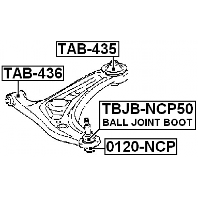 FEBEST TBJB-NCP50