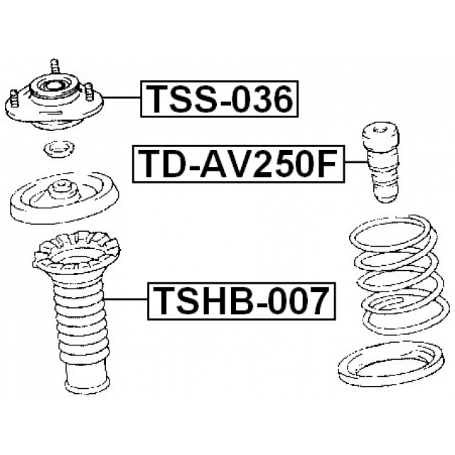 FEBEST TD-AV250F