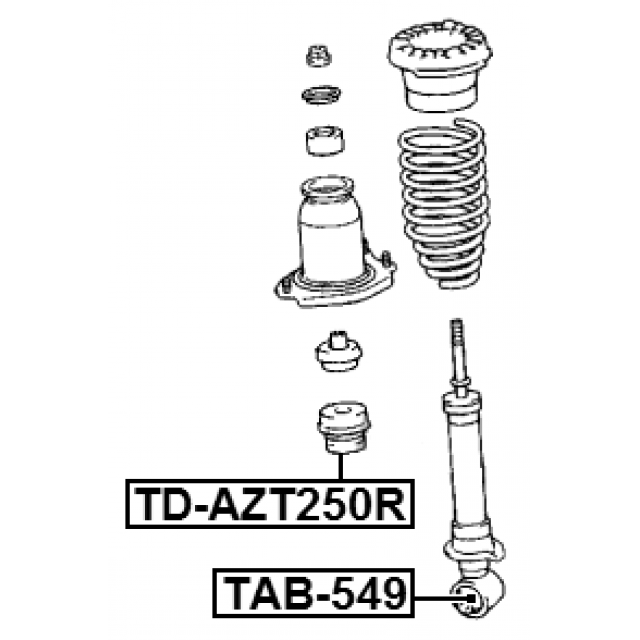 FEBEST TD-AZT250R