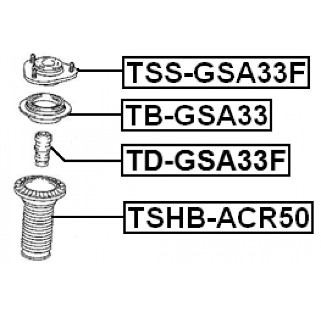 FEBEST TD-GSA33F