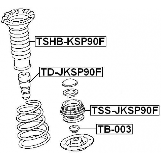FEBEST TD-JKSP90F