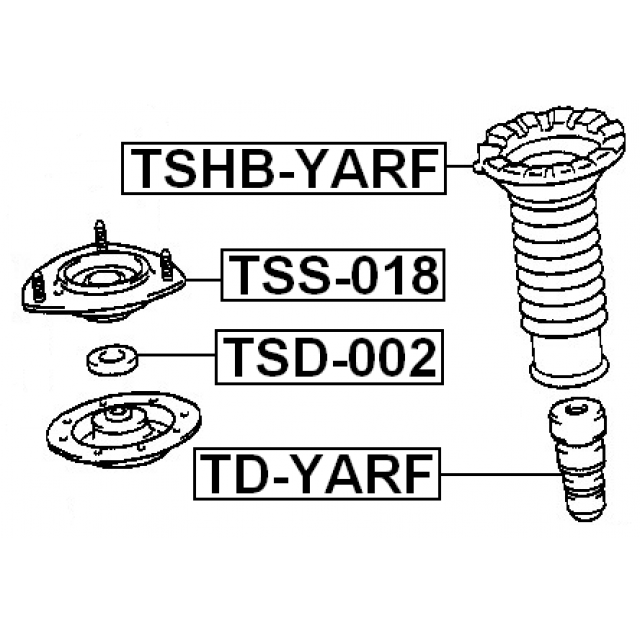 FEBEST TD-YARF