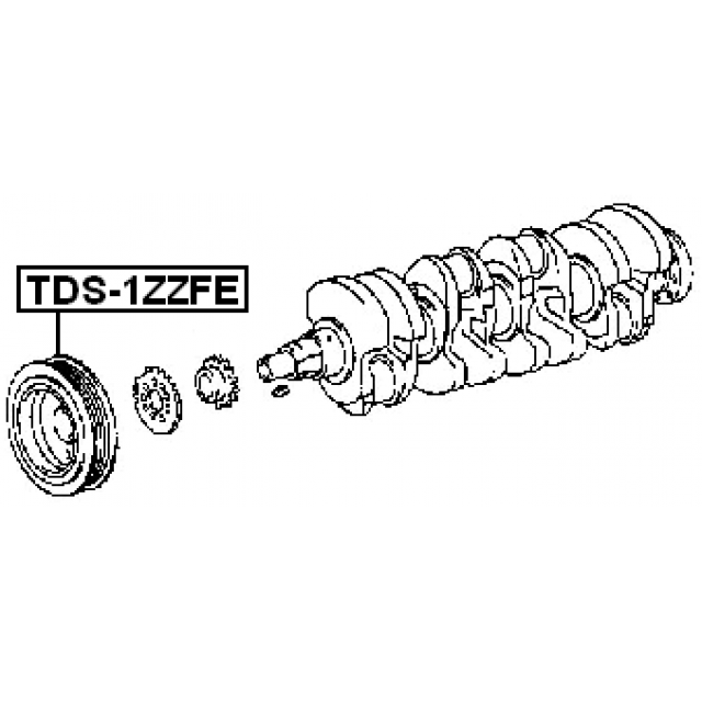 FEBEST TDS-1ZZFE