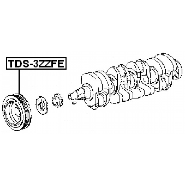FEBEST TDS-3ZZFE