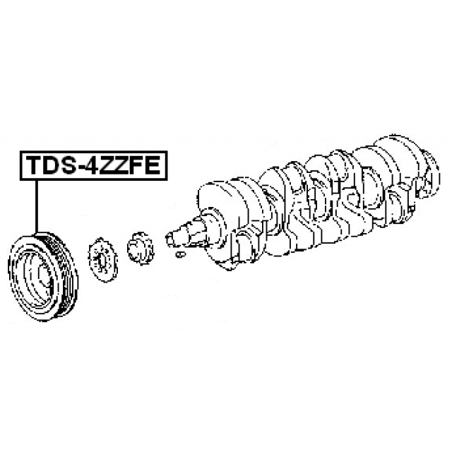 FEBEST TDS-4ZZFE
