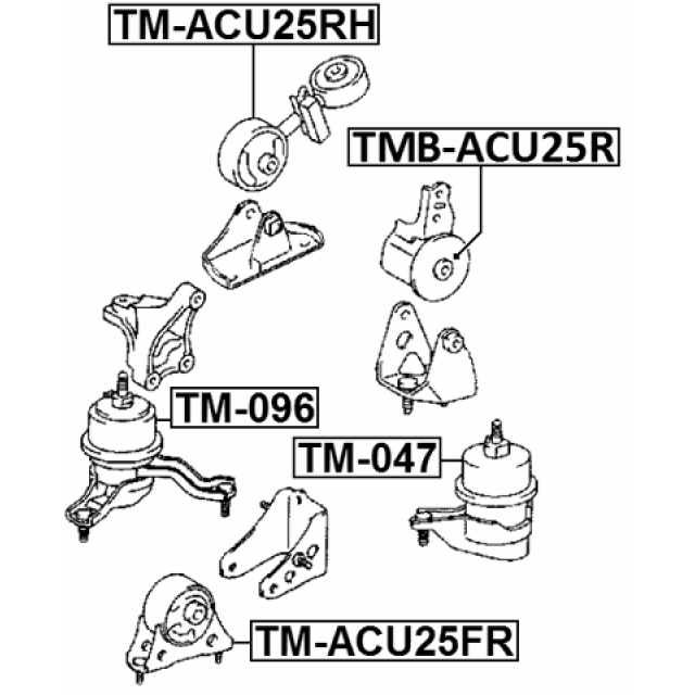 FEBEST TM-ACU25FR