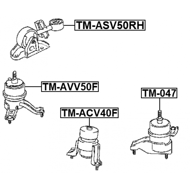 FEBEST TM-ASV50RH