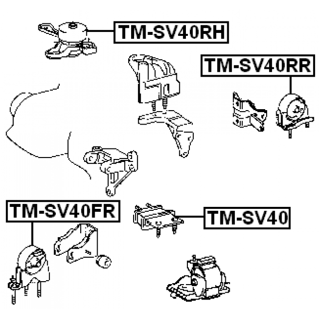 FEBEST TM-SV40RR