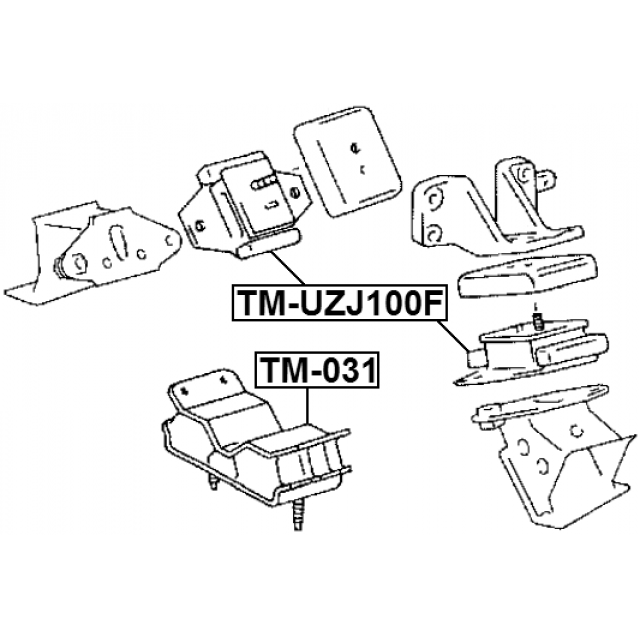 FEBEST TM-UZJ100F