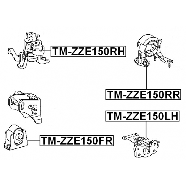 FEBEST TM-ZZE150LH