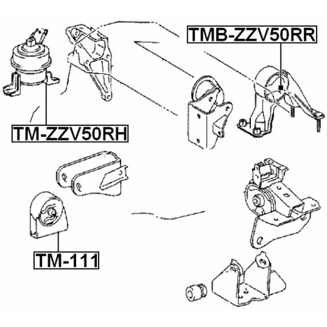 FEBEST TMB-ZZV50RR