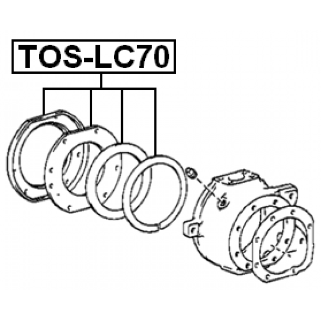 FEBEST TOS-LC70