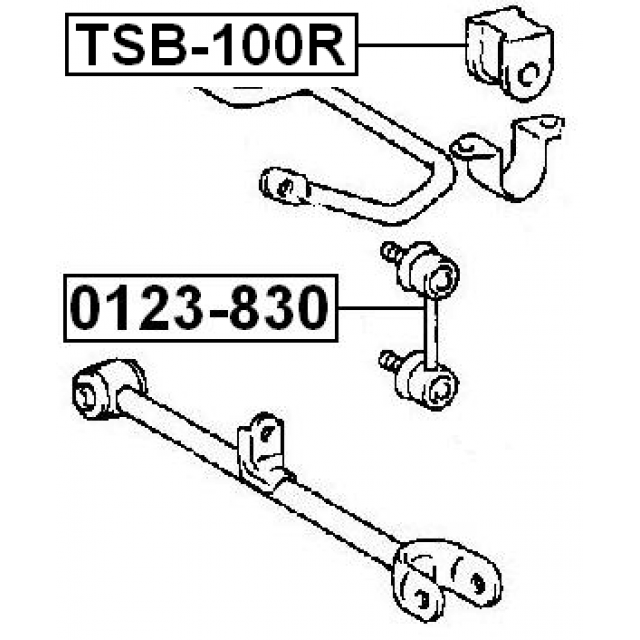 FEBEST TSB-100R