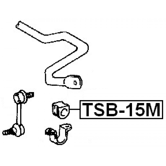 FEBEST TSB-15M