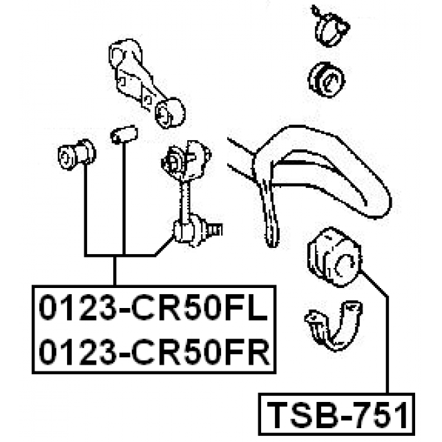 FEBEST TSB-751
