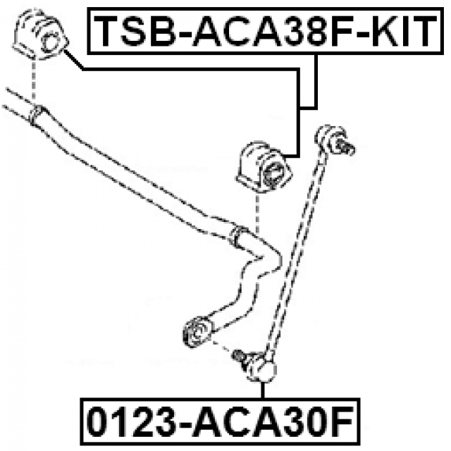 FEBEST TSB-ACA38F-KIT