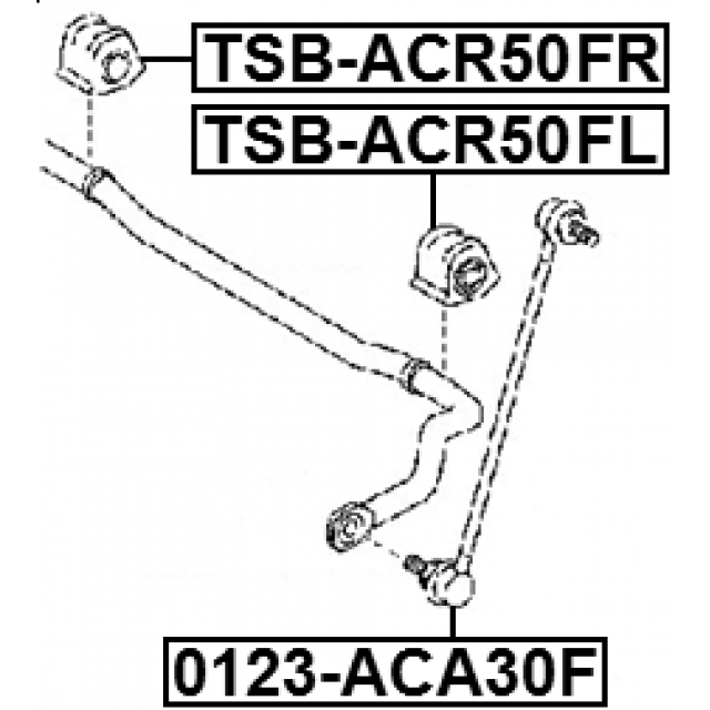 FEBEST TSB-ACR50FR