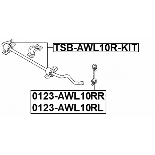 FEBEST TSB-AWL10R-KIT
