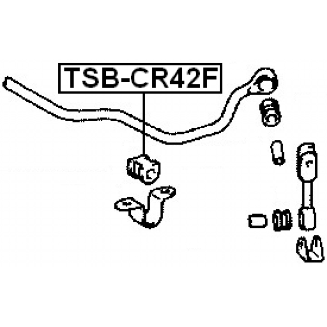 FEBEST TSB-CR42F