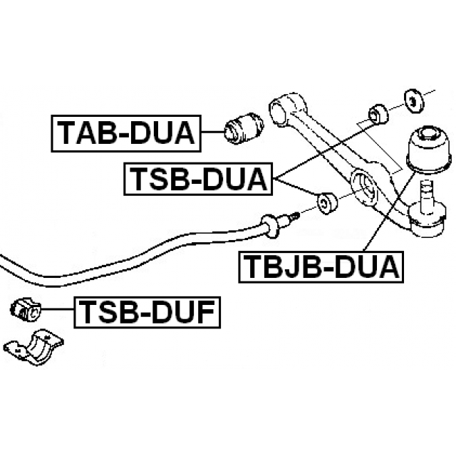 FEBEST TSB-DUA
