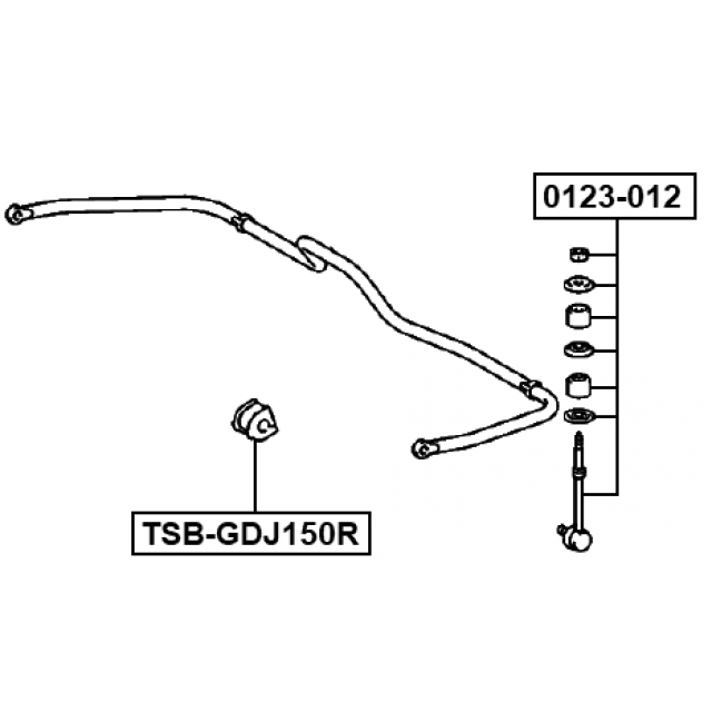 FEBEST TSB-GDJ150R