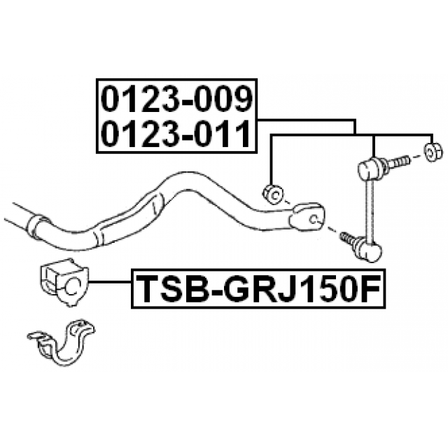 FEBEST TSB-GRJ150F
