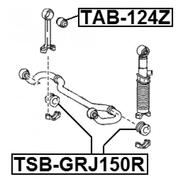 FEBEST TSB-GRJ150R