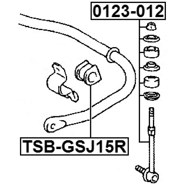 FEBEST TSB-GSJ15R