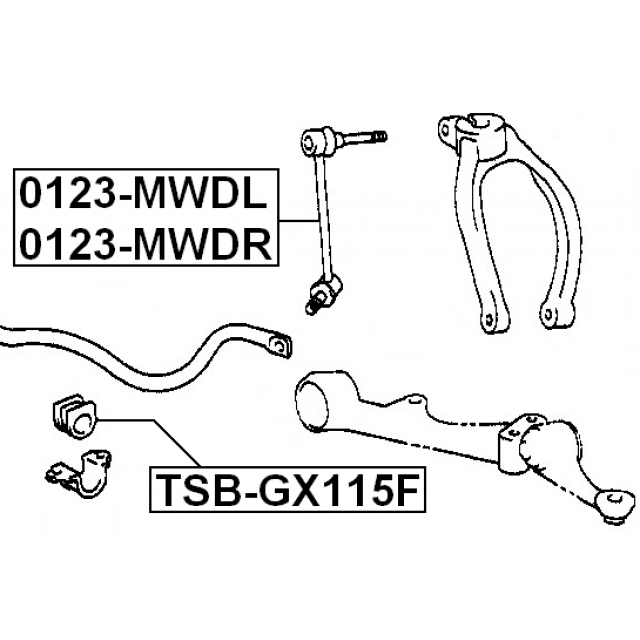 FEBEST TSB-GX115F