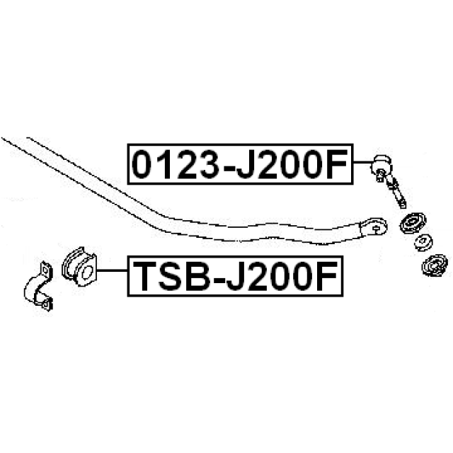 FEBEST TSB-J200F