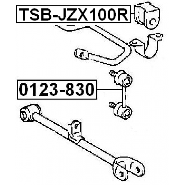 FEBEST TSB-JZX100R