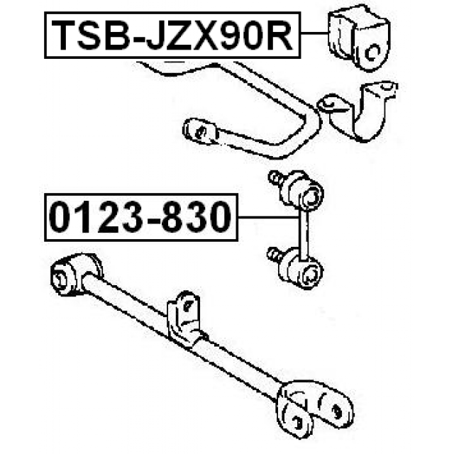 FEBEST TSB-JZX90R