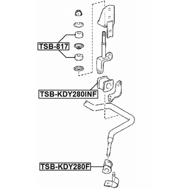 FEBEST TSB-KDY280F