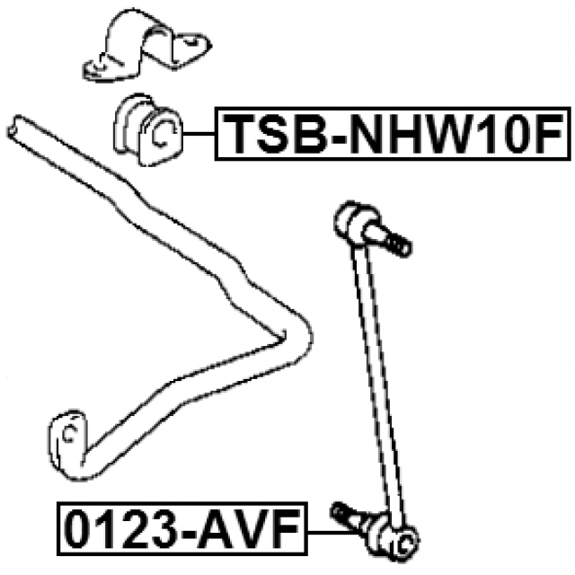 FEBEST TSB-NHW10F