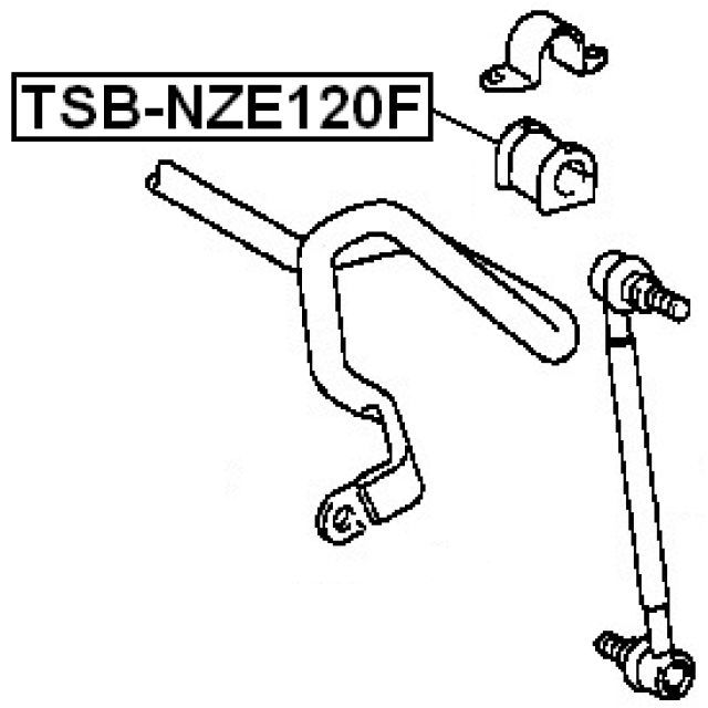 FEBEST TSB-NZE120F