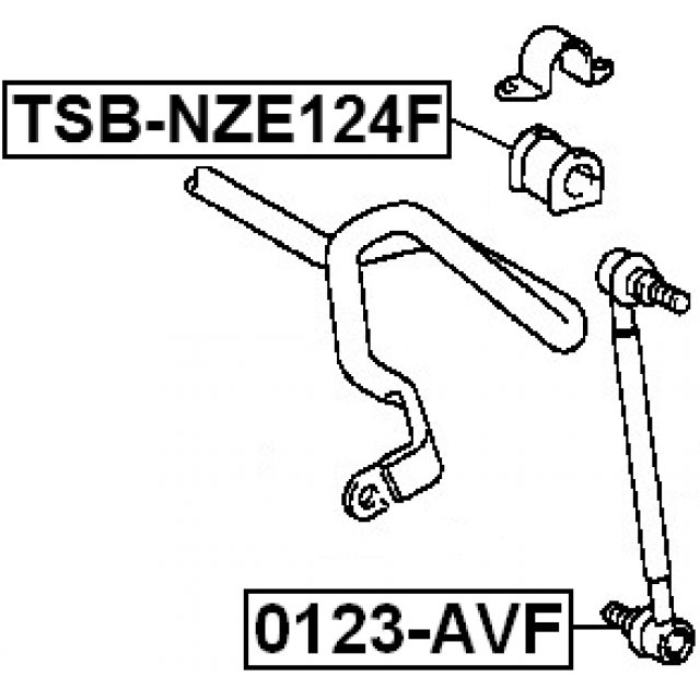 FEBEST TSB-NZE124F