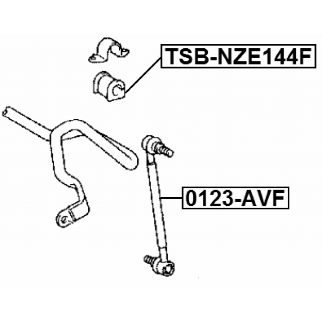 FEBEST TSB-NZE144F