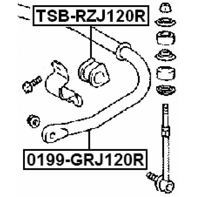 FEBEST TSB-RZJ120R