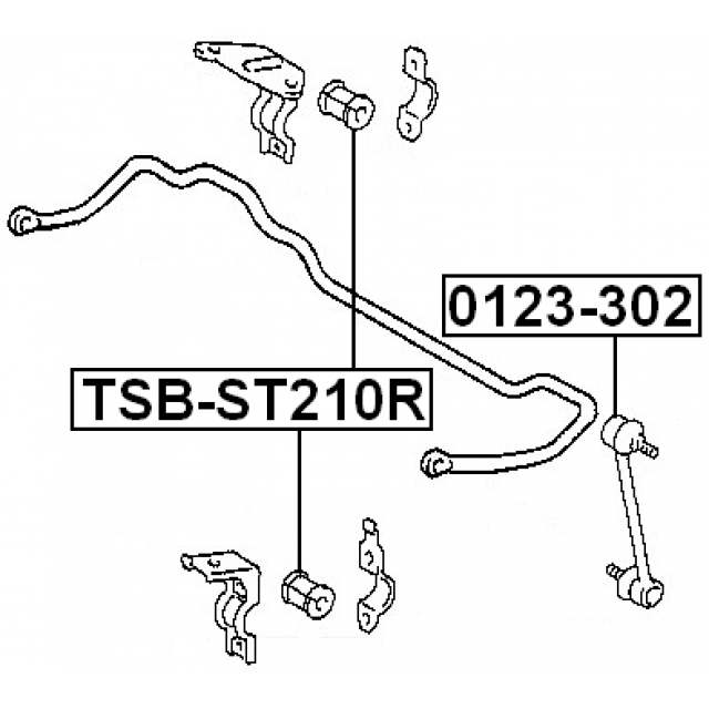 FEBEST TSB-ST210R