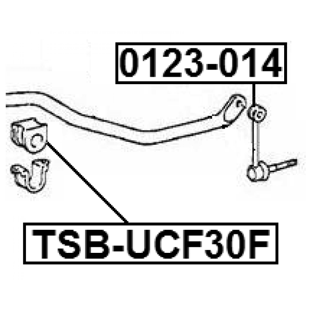 FEBEST TSB-UCF30F