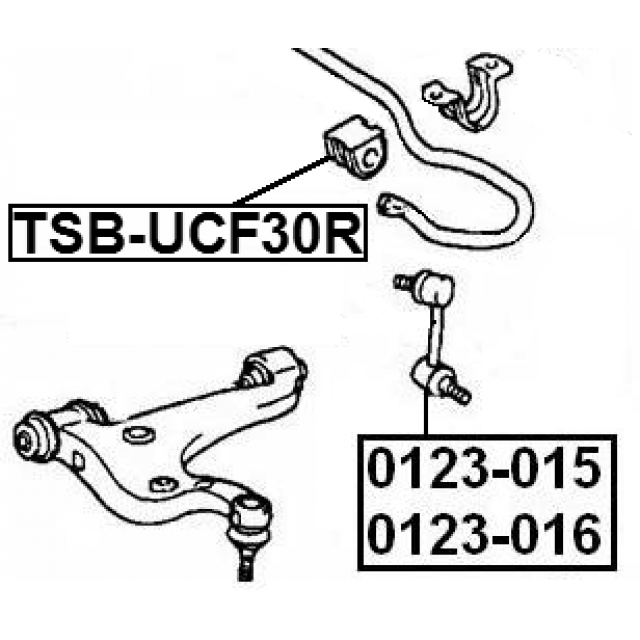 FEBEST TSB-UCF30R