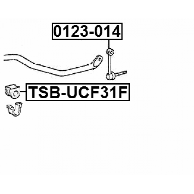 FEBEST TSB-UCF31F