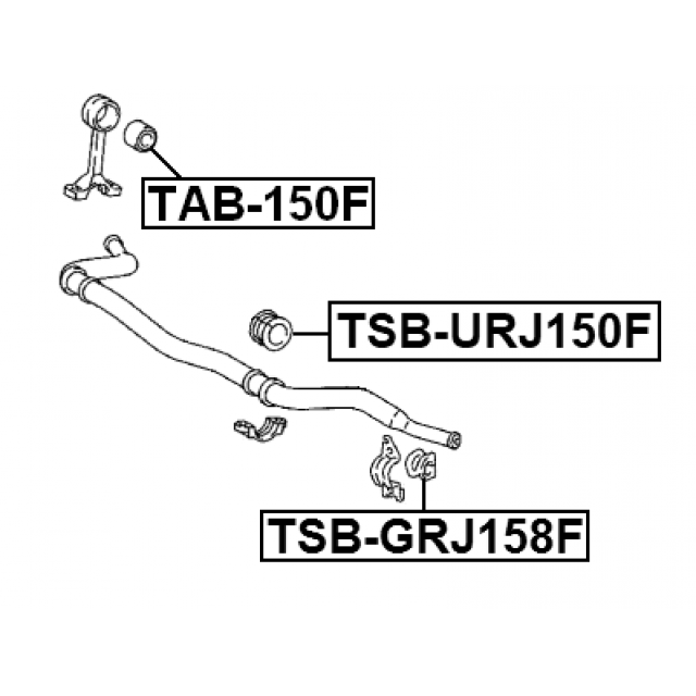 FEBEST TSB-URJ150F