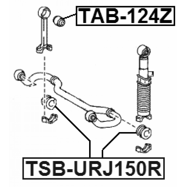 FEBEST TSB-URJ150R