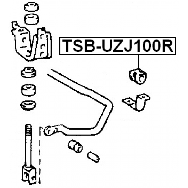 FEBEST TSB-UZJ100R