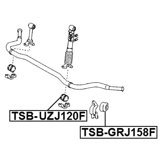 FEBEST TSB-UZJ120F