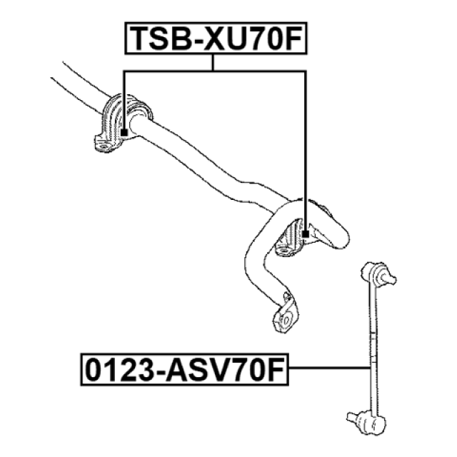FEBEST TSB-XU70F